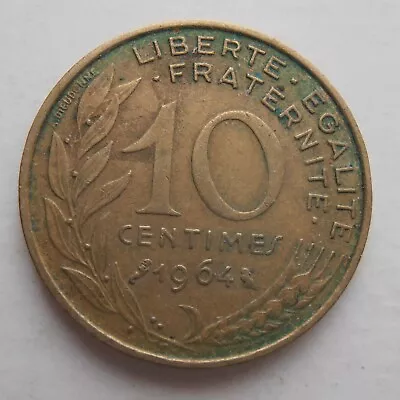 France 10 Centimes 1964 • £1.49