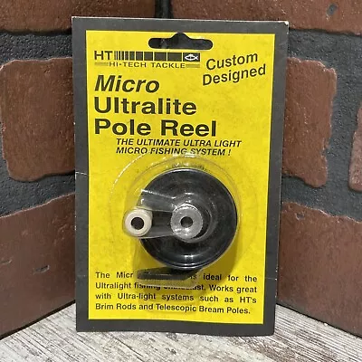 Vintage NEW NOS Micro Ultralite Reel - Great For Ultra-Light Rods FAST SHIP! • $11.21