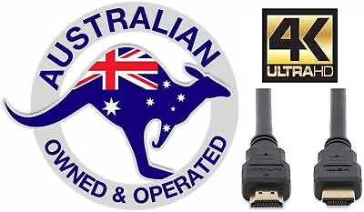 $3.75 • Buy HDMI Cable Lead  Cord 50cm 1m 2m 3m 5m 10m 20m For ULTRA HD UHD 4K TV Monitor