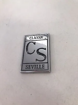 1980 1981 1982 1983 1984 1985 E & G Cadillac Classic Seville Grille Emblem • $50