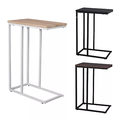 £27.99 • Buy Woltu Bedside Sofa Side Table C-Shaped Coffee End Laptop Desk For Living Room