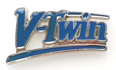 $6.61 • Buy V-Twin, Blue Lapel/hat Pin Badge                                         B011204
