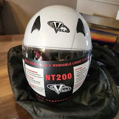 NEW Vega NT200 Motorcycle Helmet Adjustable Visor Carry Bag 5XL • $65