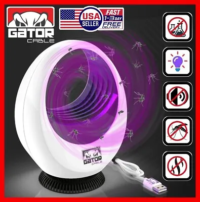 Electric Fly Bug Zapper Mosquito Insect Killer LED Light Trap Pest Control Lamp • $8.99