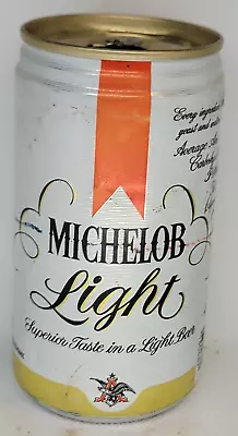 MICHELOB Light ~ Aluminum 12oz. Beer Can ~ Empty/Tab Pulled ~ USA ~ 01 • $6.97