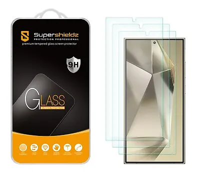 3X Supershieldz Tempered Glass Screen Protector For Samsung Galaxy S24 Ultra • $9.99