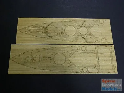 PONWD35008 1:350 Pontos Model Wood Deck - HMS King George V (TAM Kit) #35008WD1 • $35.79