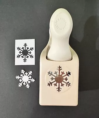 Martha Stewart ALPINE SNOWFLAKE Paper Hand Punch Scrapbooking Cards Christmas • $14
