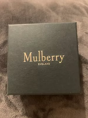 Mulberry Empty  Gift Box Pouch Care Card For Bayswater Bracelet In Store Bag • £10