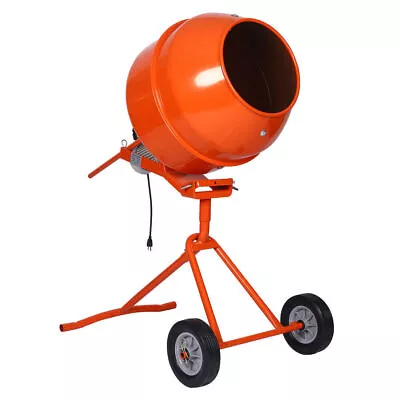 5.0Cu. Ft Portable Concrete Mixer Electric Cement Mixer 1/2 HP Drive Motor New • $379.99