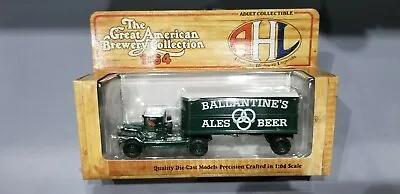 Ahl (l51107)  Ballentine's Beer   Mack  Tractor/trailer 1/64 Scale Diecast Model • $24.95