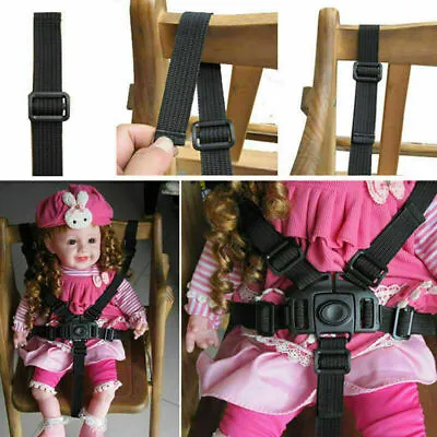 $8.21 • Buy 5Point Safety Baby Kids Harness Stroller High Chair Pram HA2X7 N9C3. Strap E2R7