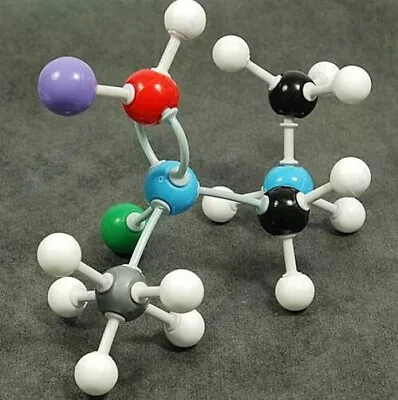 Molecular Model 184pc Set Organic Chemistry Science Atom Molecules & Links Kit • $68.25