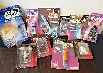 New Star Wars Mixed Action Figures Toy Lot Tiger Electronics Galoob Hasbro Rare • $39.99