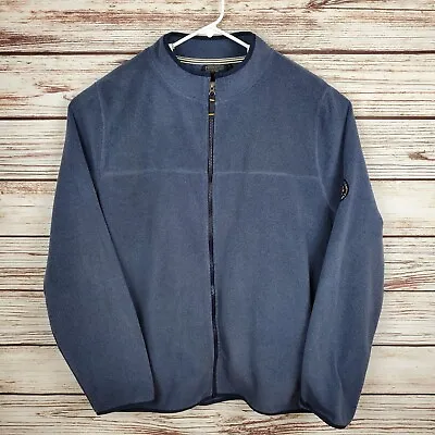 Pendleton Men's XL Navy Blue Full Zip Mock Neck Fleeve Jacket • $50