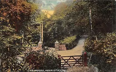 Uk52639 Cwm Woods Aberystwyth Wales Real Photo Uk • £12