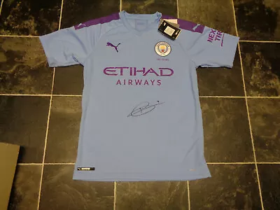 £49.99 • Buy Ferran Torres Signed Manchester City Football Shirt Coa Bnwt Spain Valencia Mcfc