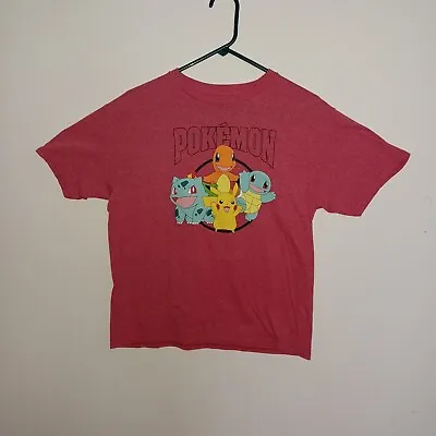 $11 • Buy Pokemon T-shirt Kids Size XL Red Optimal Fashion