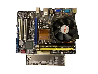 ASUS P5KPL-AM IN/GB/SI Rev 1.03G Motherboard LGA775 With CPU+ Fan & 2GB RAM • £18