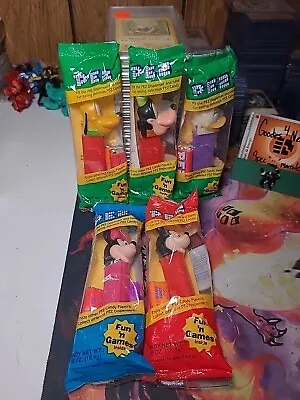 Lot Of 5 Disney Pez Dispensers Mickey Mouse PlutoGoofy & Others. New/ Sealed. • $47.99