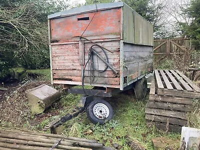 Pettit Style Trailer Cart Beaters Wagon Farm Trailer Poultry House Shoot • £350