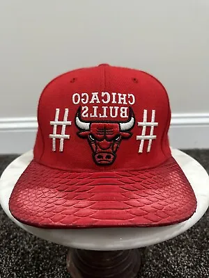 Just Don X Been Trill Virgil X M&N NBA Chicago Bulls Red Hat • $995