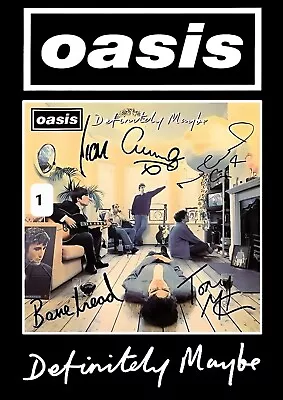 Oasis Liam Noel Gallagher Print Poster Wall Hanging Home Decor • £4.99