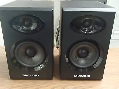 M-Audio BX5 Graphite 5-inch Active Studio Monitor - Pair • $160
