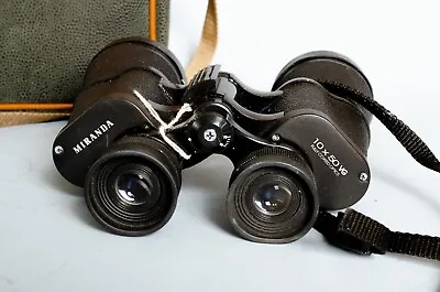 Miranda 10x50  Binoculars With Padded Carry Case Fully Coated Optics • £17.50
