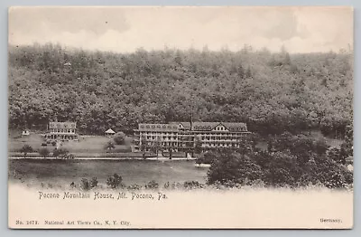 Mt Pocono PA Pennsylvania - Pocono Mountain House Monroe County - Postcard 1904 • $7.50