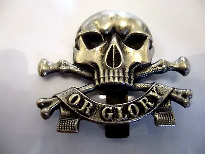 17th/21st Lancers Death Or Glory Cap Badge • £14