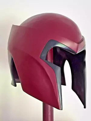 X-Men The Last Stand Magneto Helmet With Wooden Stand Steel Wearable Helmet • $170