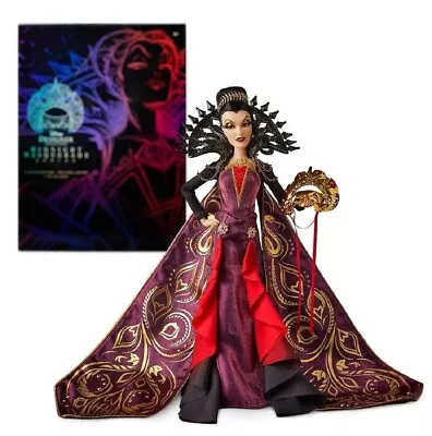 Disney’s Evil Queen Midnight Masquerade Villains Designer LE Doll Brand New • $135