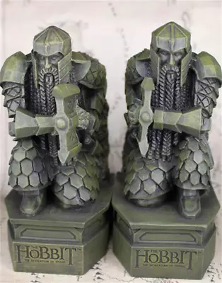 Bookends The Lonely Mountain Smaug Hobbit Lord Of The Rings Dwarf Axe Ver. • $48.84