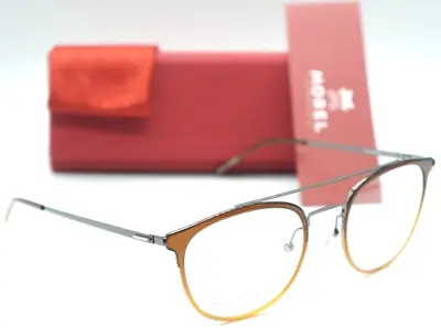 New Morel Lightec 30180l Mg08 Brown-silver Authentic Eyeglasses 51-21 France! • $132.50