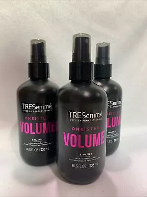Tresemmé One Step 5 In 1 Volumizing Hair Styling Care Product For Smooth Pack 3 • $19.99