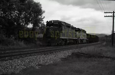 BO Baltimore & Ohio EMD GP30 Locomotive #6939 - Vintage Railroad Negative • $19.45