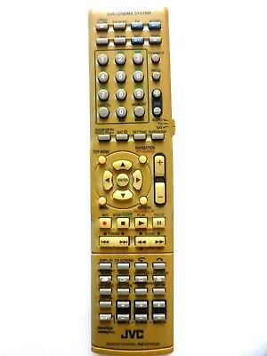£14.99 • Buy JVC DVD HOME THEATRE REMOTE CONTROL RM-STHR3R For THR3 XVTHR1 Discoloured Front