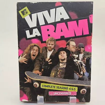 Viva La Bam: Complete Fourth & Fifth Seasons (DVD 2005) 2000s TV Show • $57.94