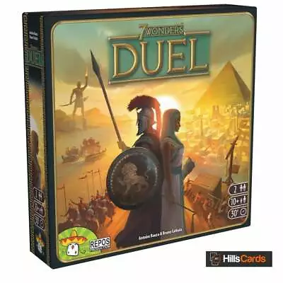 7 Wonders DUEL : 2 Player Board / Card Game : Ages 10+ | New & Sealed | SEV-EN07 • £18.95