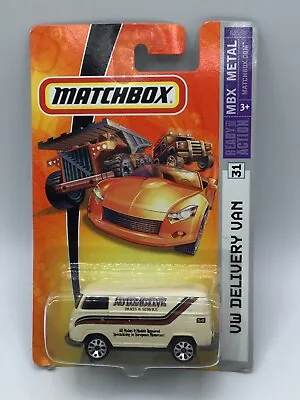 2006 Matchbox 31 Tan VW Delivery Van Diecast Van MBX Metal • $10