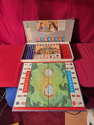 Vintage 1962 Stratego Game Complete Milton Bradley Military Theme Strategy Chess • $19.95