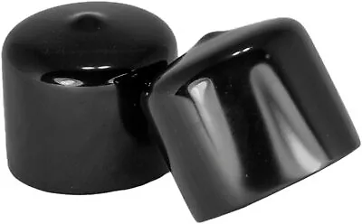 Prescott Plastic Round Rubber Hole Plugs Black Vinyl End Cap 1 1/4 In (4 Pack) • $5.99