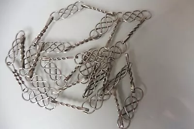 Very Beautiful Unusual Old ChainNecklace 85cm800 Silver • £85.42