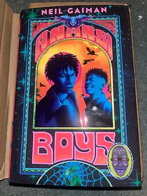 Neil Gaiman SIGNED Book Anansi Boys Hardback Brand New • £25