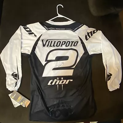 Ryan Villopoto Autographed Motocross Jersey • $250