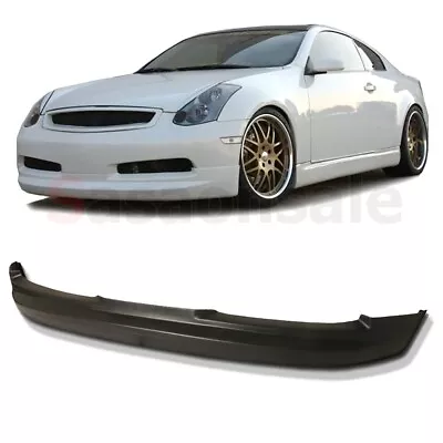 [SASA] Fit For 2003-2006 Infiniti G35 2dr Coupe GL PU Front Bumper Lip Spoiler • $120.34
