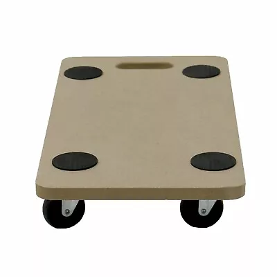 Heavy Duty Hand Dolly Furniture Wooden Trolley Cart Moving Platform Mover • £16.95