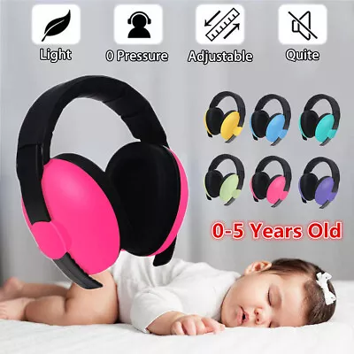 Kids Child Baby Ear Defenders Children Muffs Noise Reduction Earmuffs Protectors • £3.59