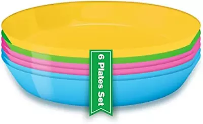 Plastic Plates Reusable. Dinner Plates Microwave Safe Plates Microwave Safe For • £8.39